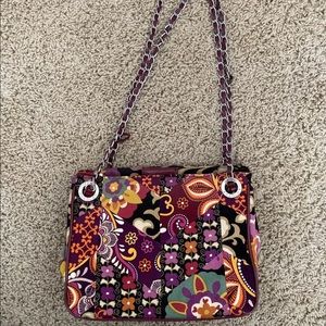 Vera Bradley Chain Handbag Suzani Patchwork